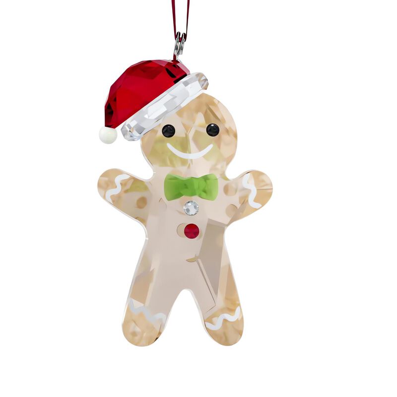 Swarovski Holiday Cheers - Gingerbread Man Ornament image number 1